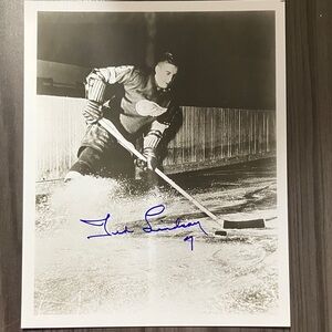 Detroit Red Wings Ted Lindsay Autographed Photo